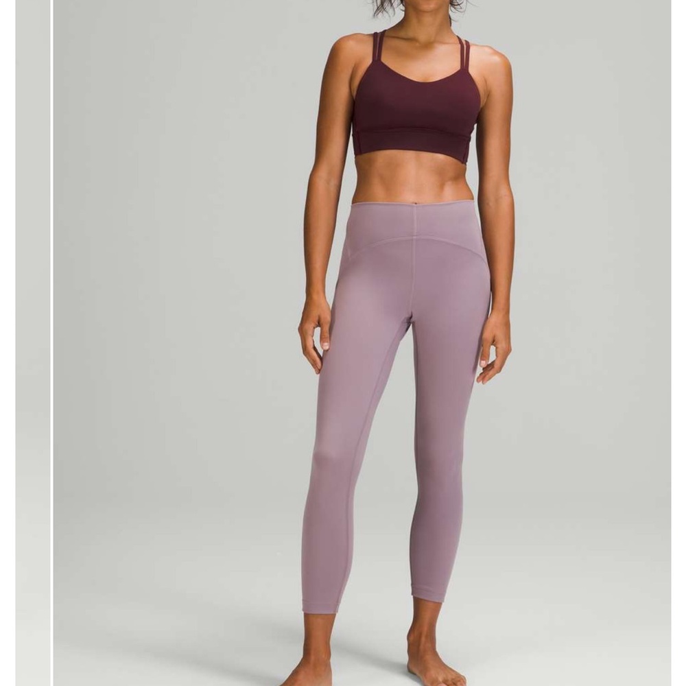 Lululemon Woman's / Girls Instill High-Rise Tight 25" Size 0 Violet Verbena NWT